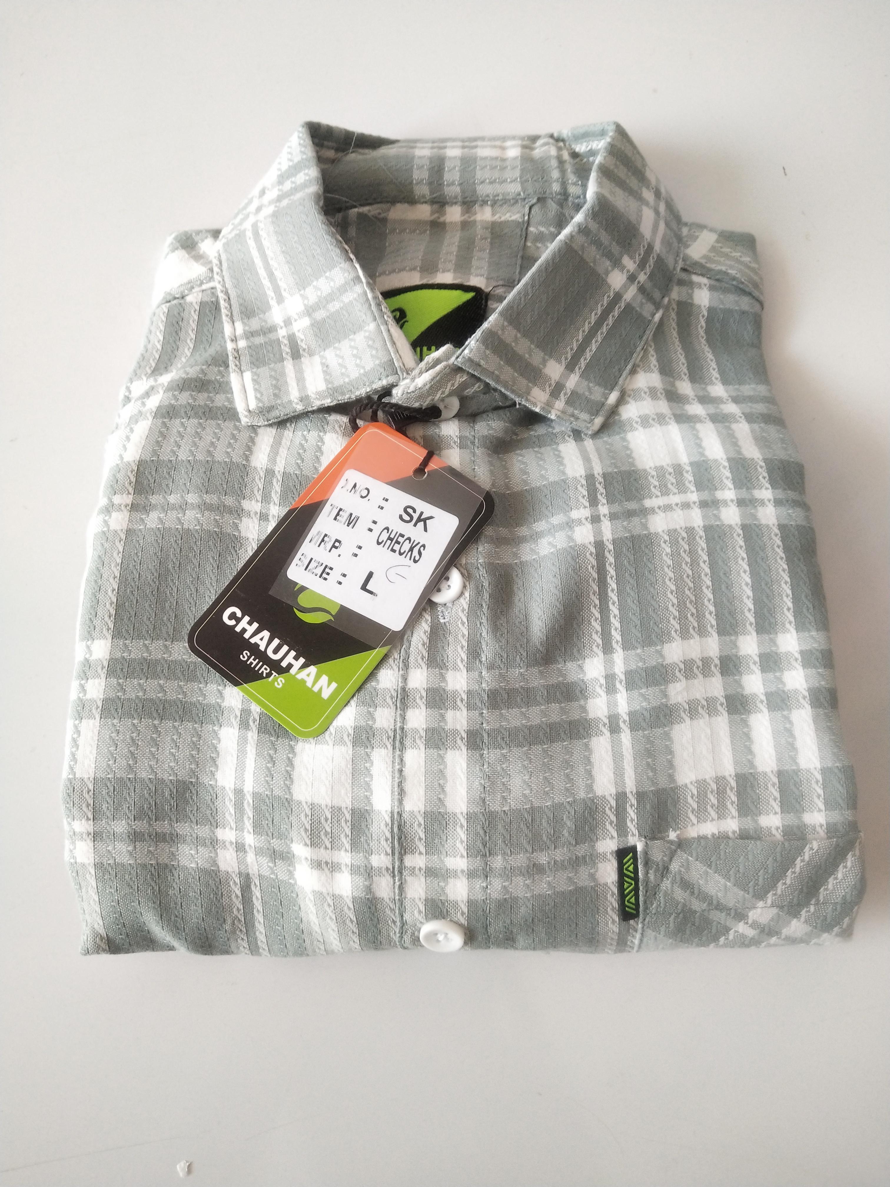checked shirt -SHTP170