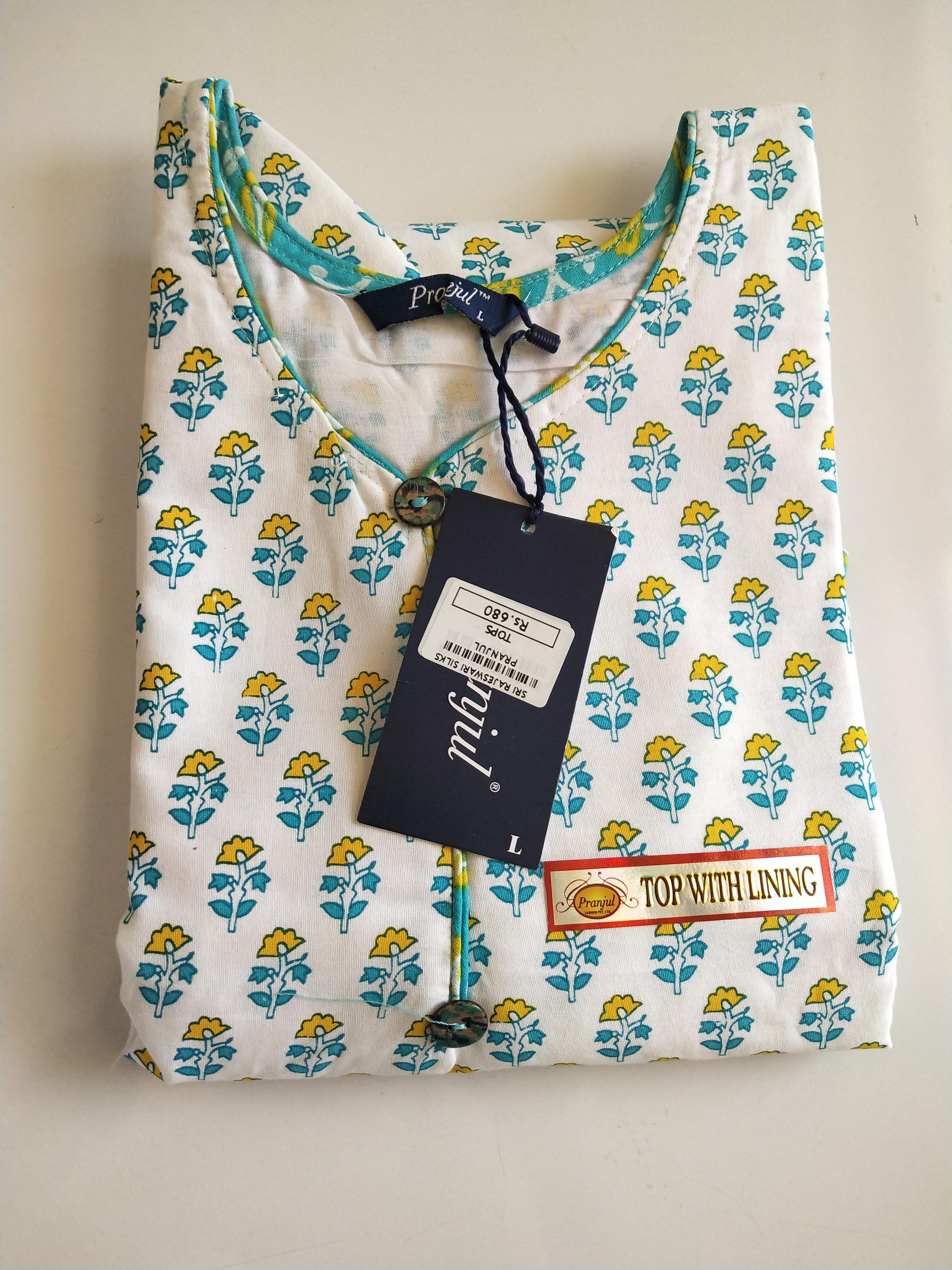 Pranjul Stitched Materiel Set-TKSM212