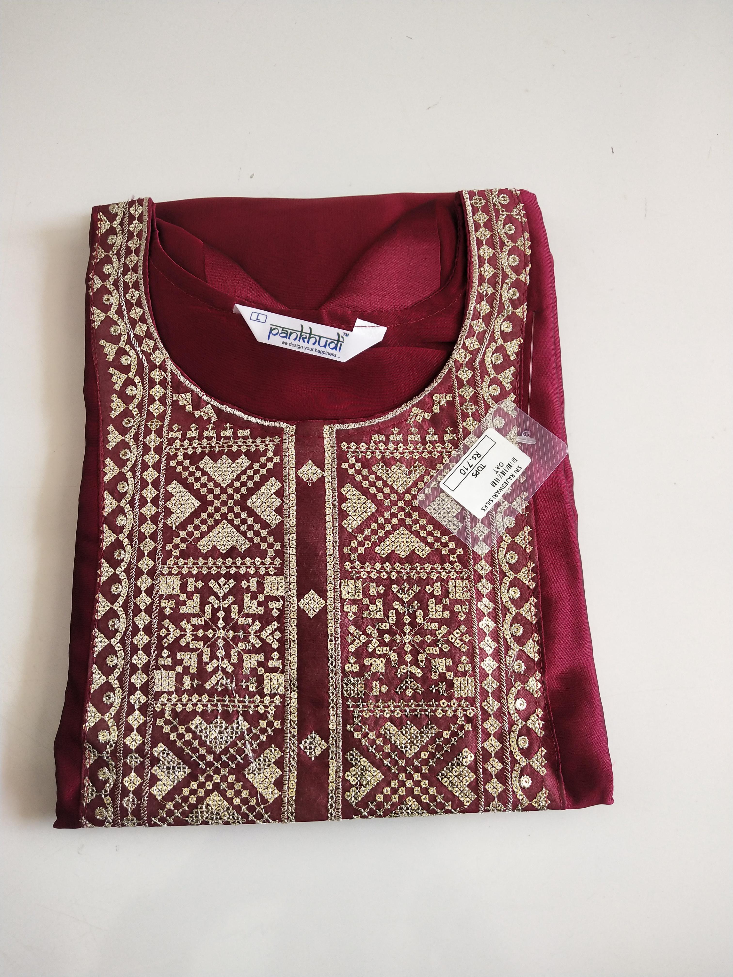 Women Stylish Party Wear kurti Set -TKSM332