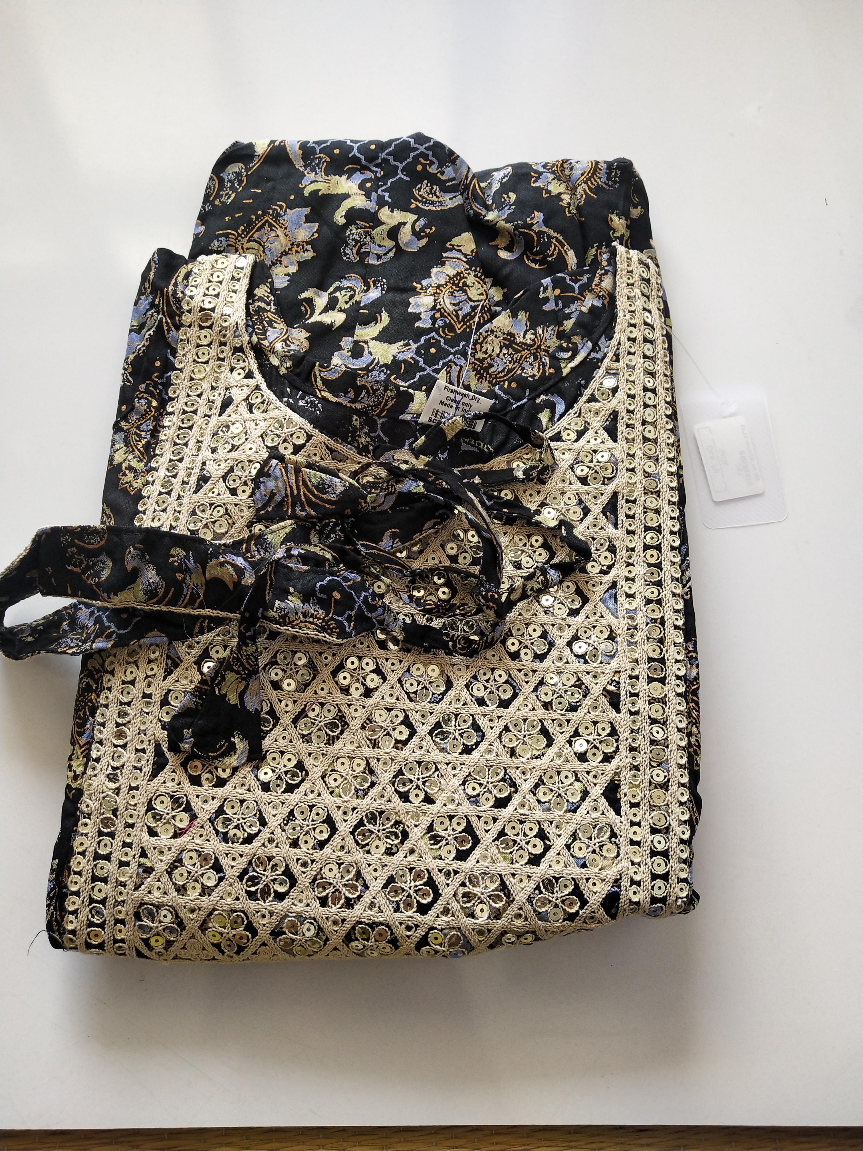 Trendy Printed Kurthi Top -TKSM031