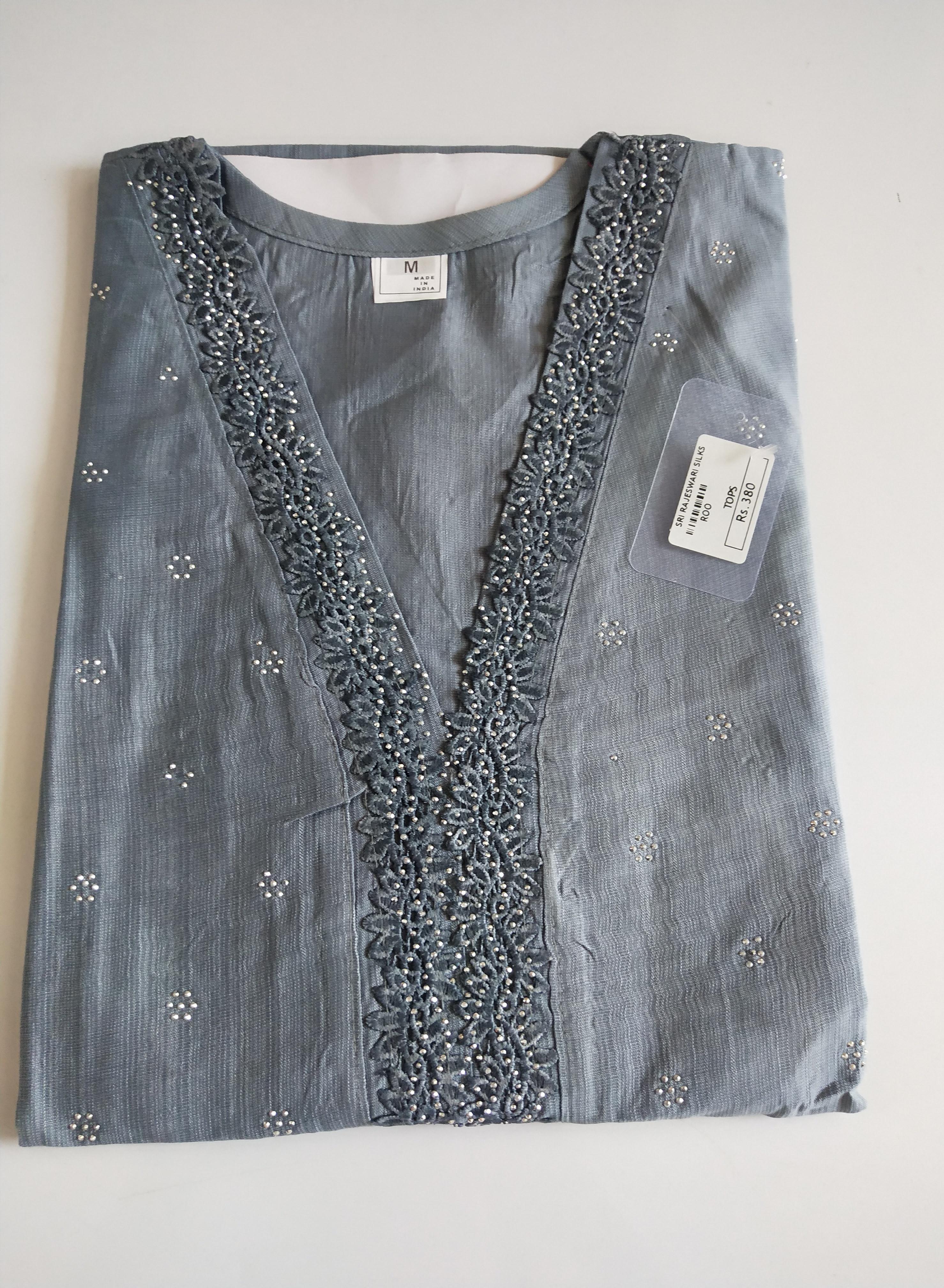 V Neck Top -TKSM264