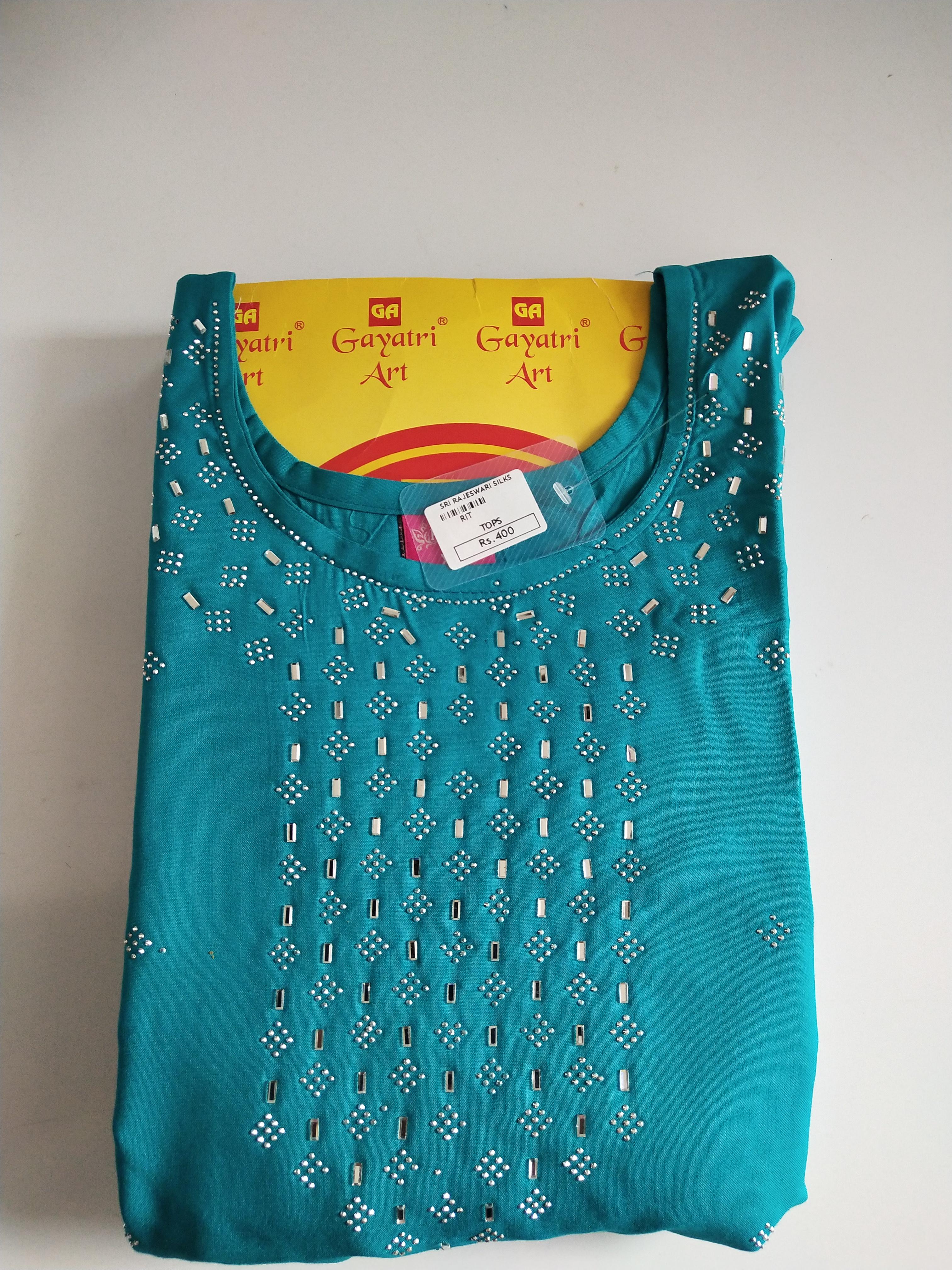 Trendy Plain  Kurthi Top -TKSM005