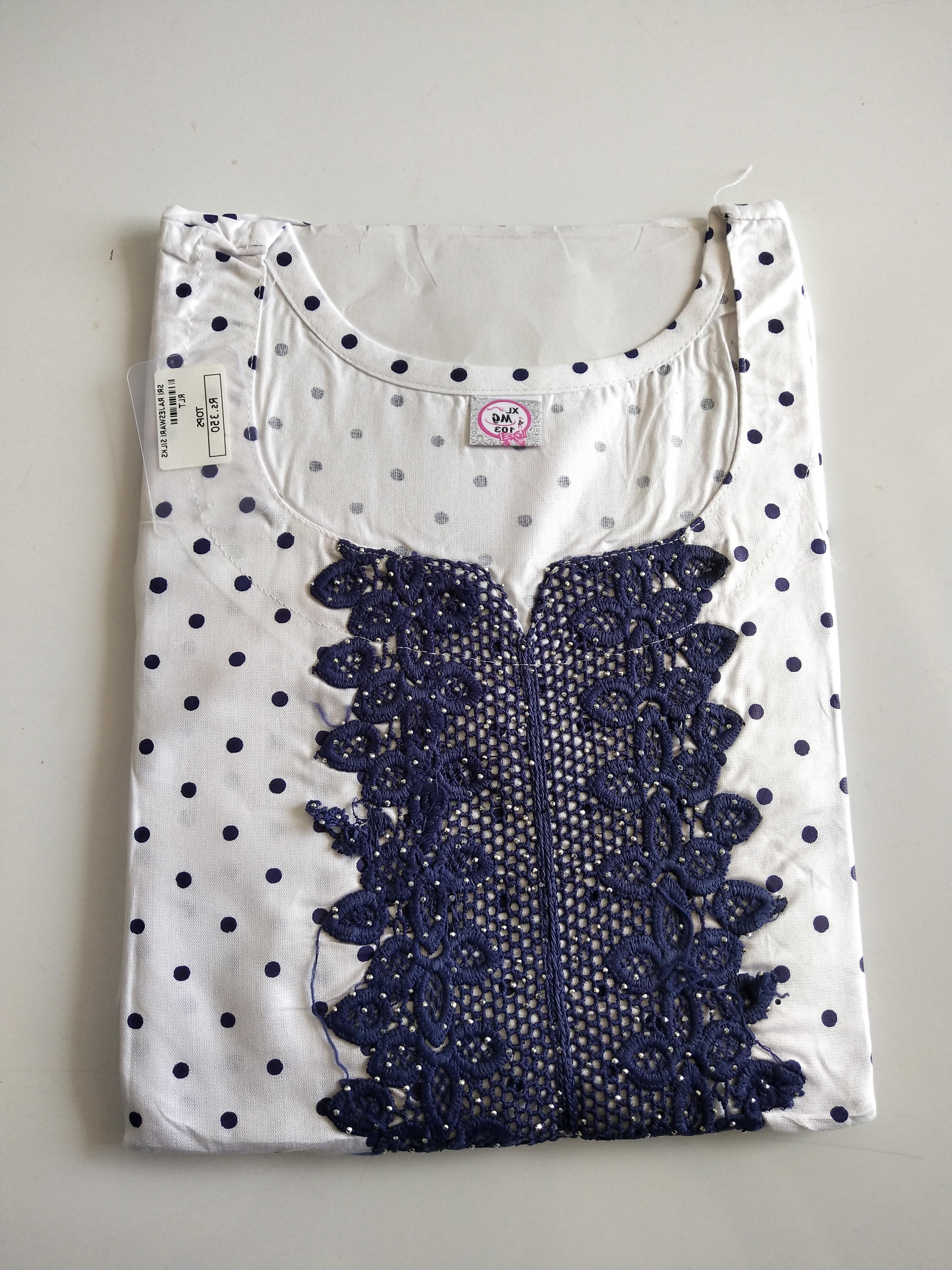 Trendy Printed Kurthi Top -TKSM122