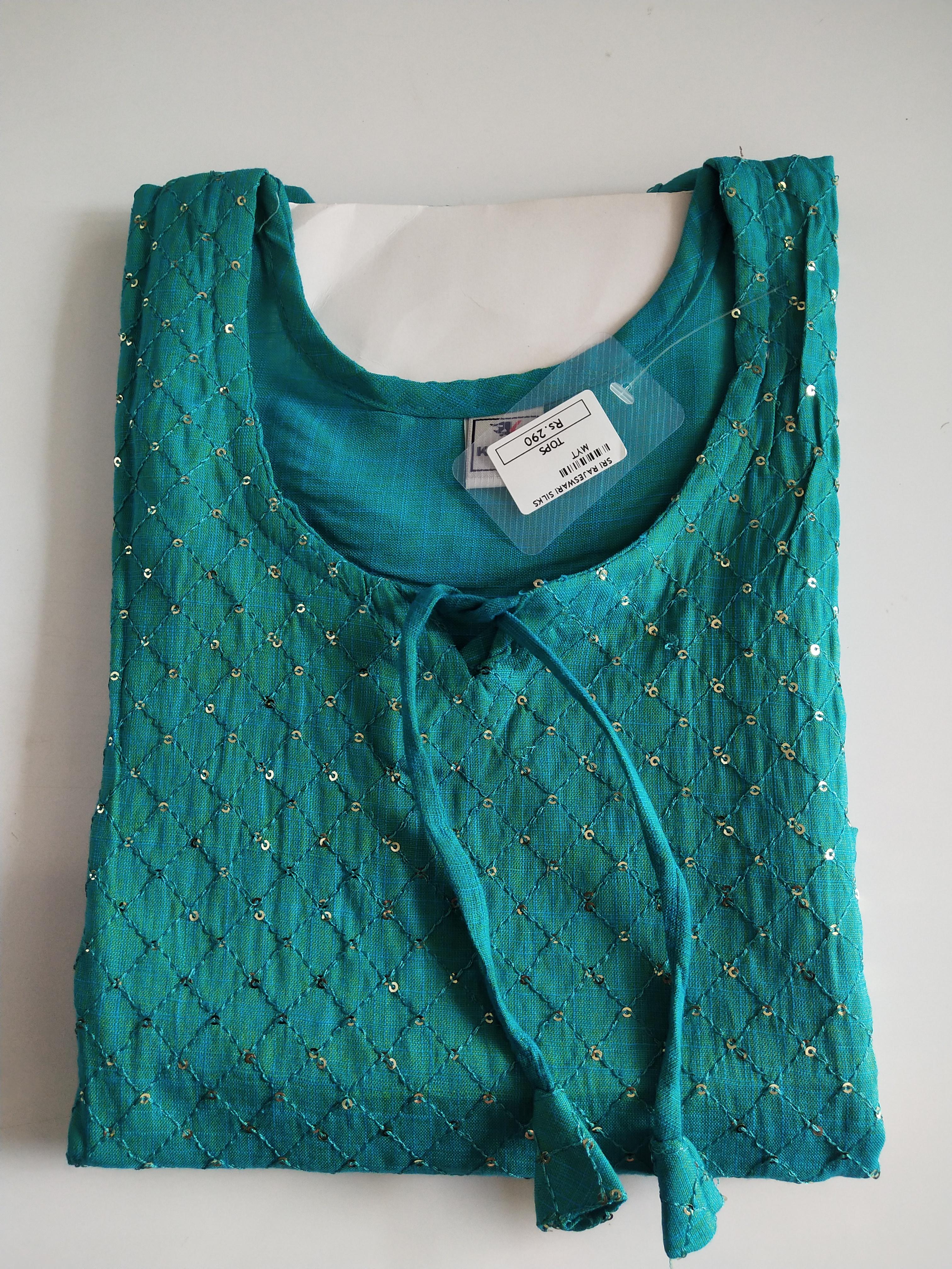 Trendy Printed Kurthi Top -TKSM096