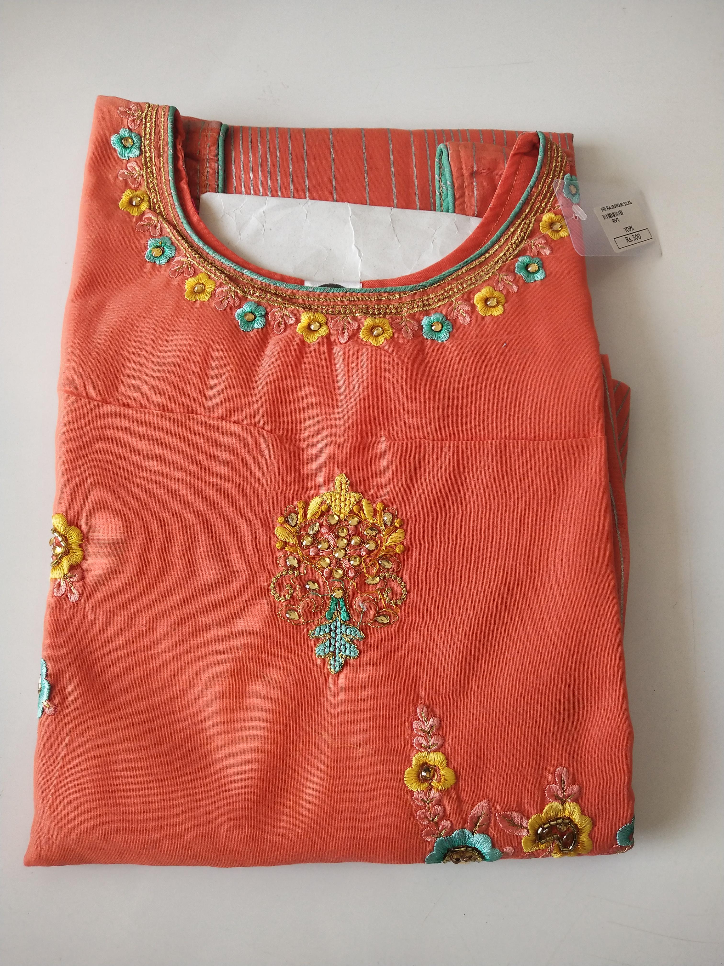 Trendy Printed   Kurthi Top -TKSM172