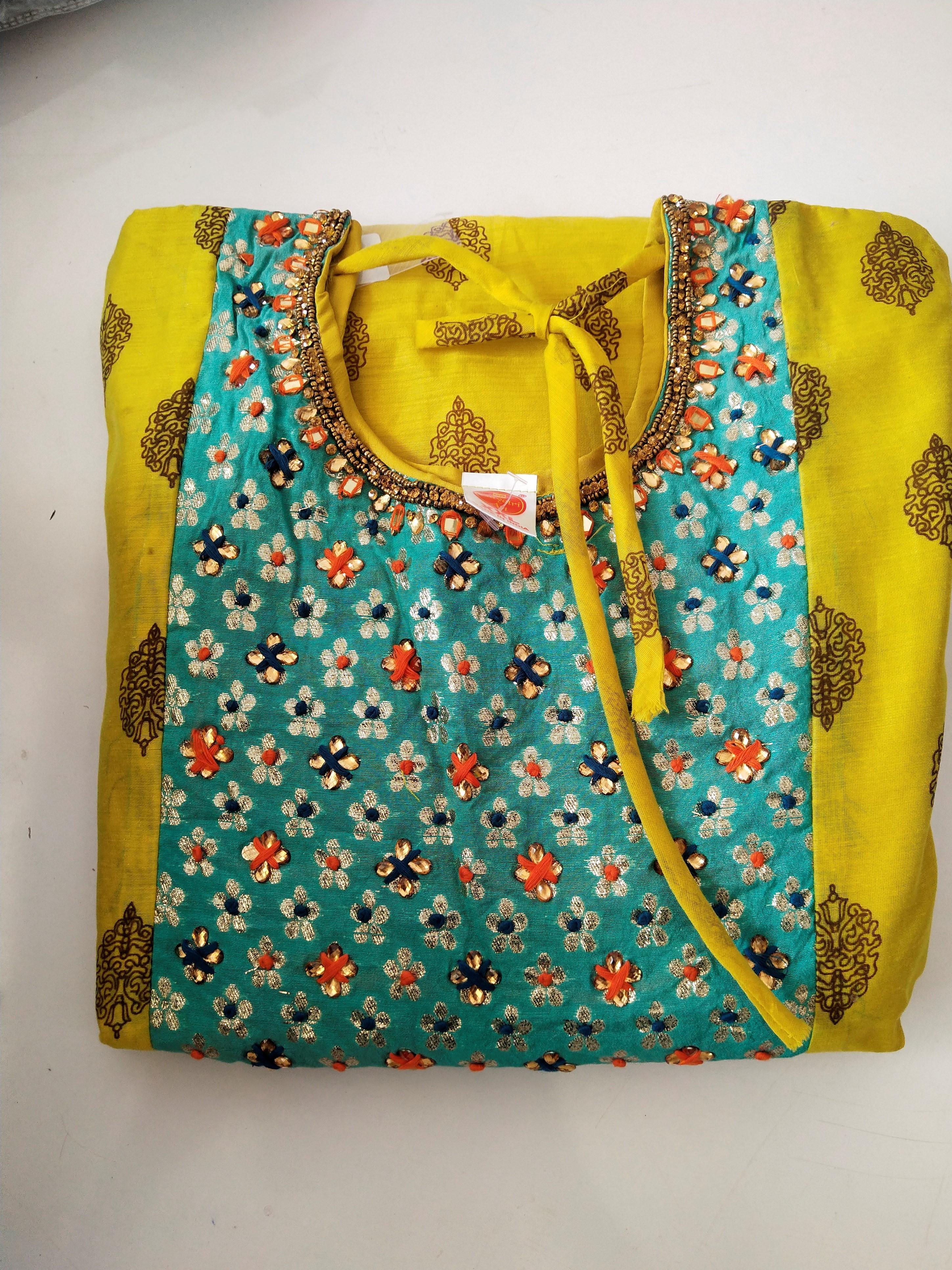 Trendy Printed   Kurthi Top -TKSM182