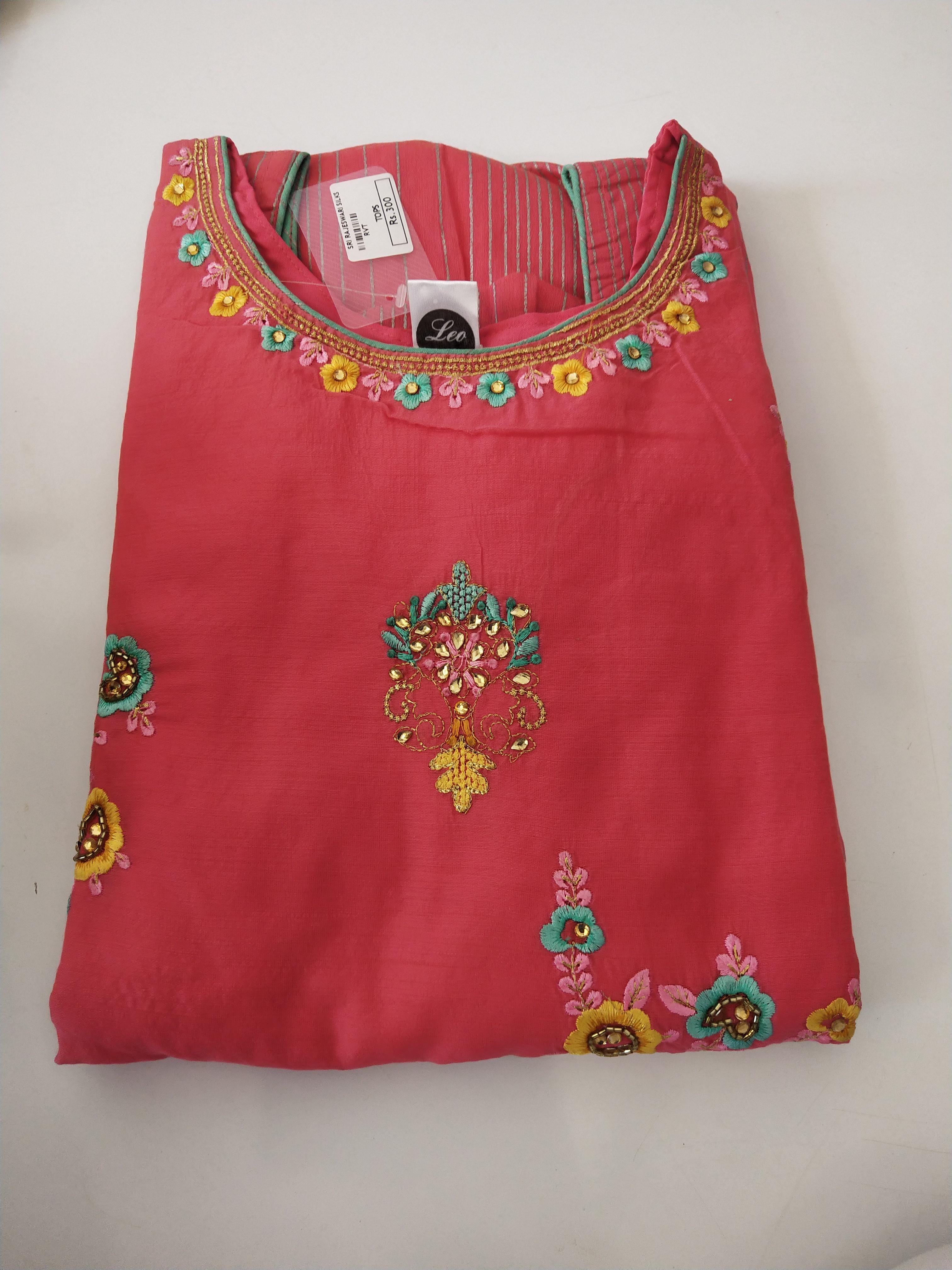 Trendy Printed   Kurthi Top -TKSM188